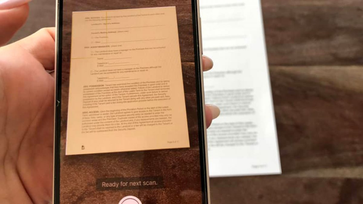How To Scan Documents on Your iPhone or iPad