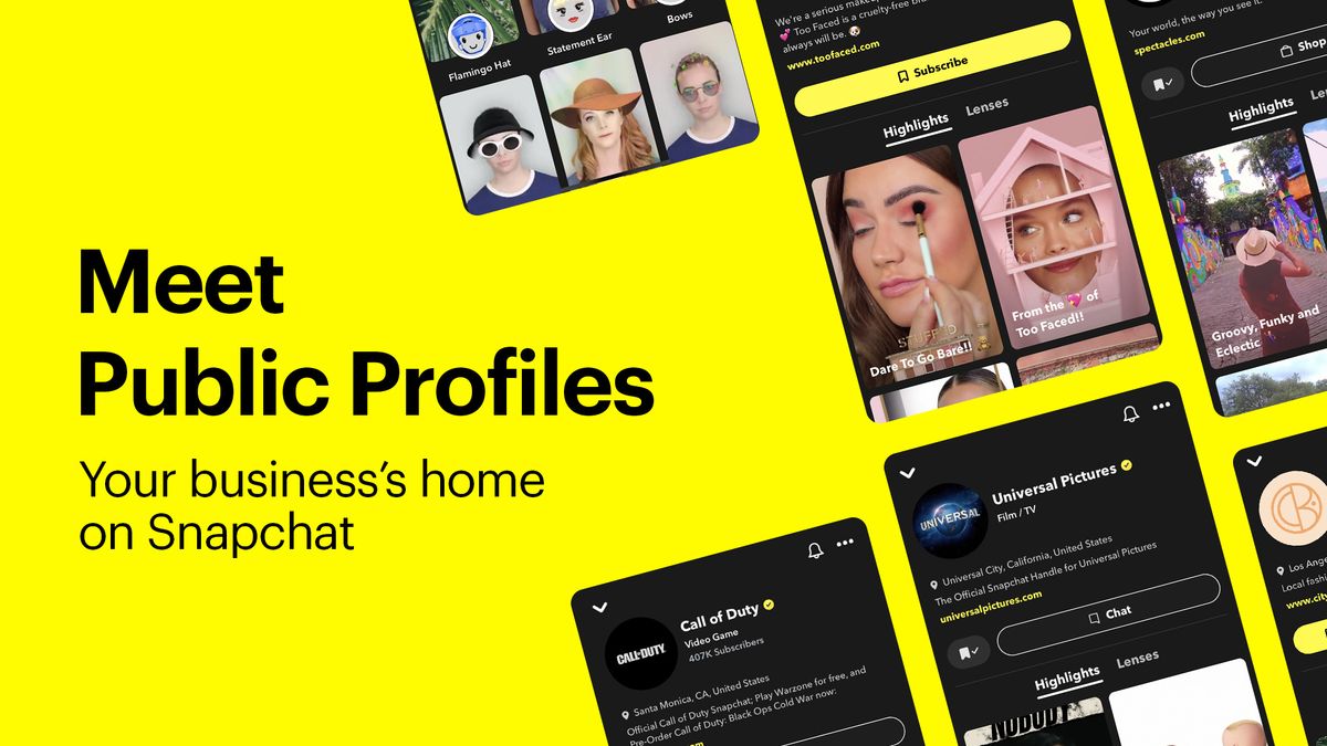 How to make a public profile on Snapchat?