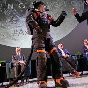 NASA and Axiom Unveil Next-Generation Spacesuits for Artemis Moon Missions