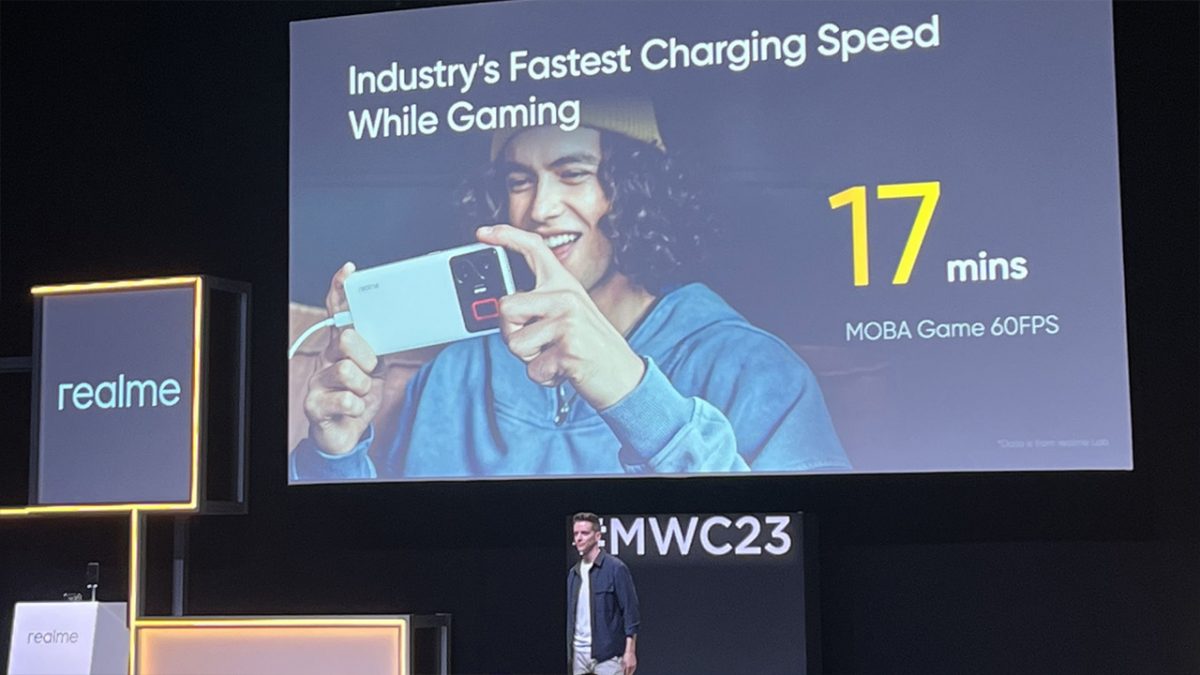 MWC 2023: Charge at lightning speed: the Realme GT3 sets the speed record