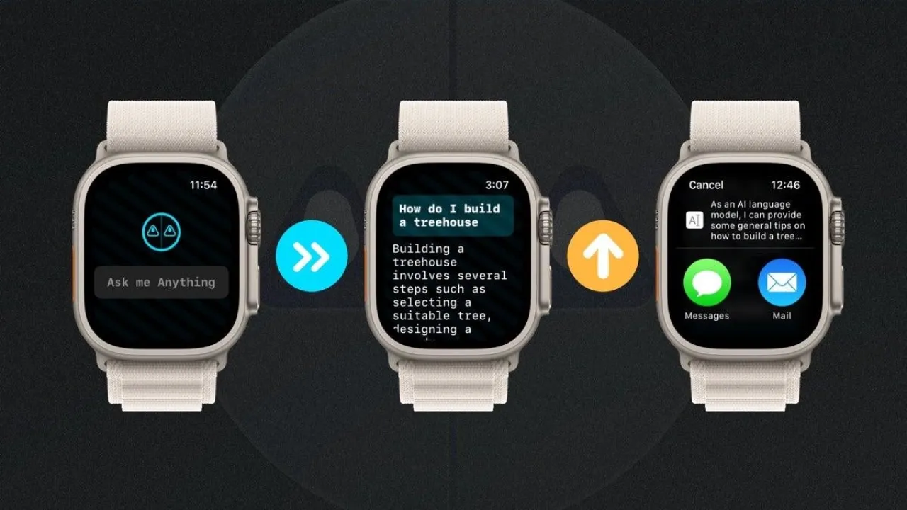 Using ChatGPT on Your Smartwatch