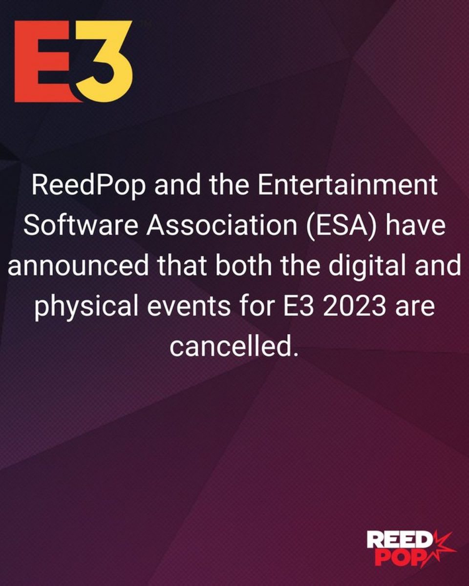 The first in-person event since 2019, gamers had high hopes and expectations from E3 2023 but the event has been canceled. Here is why!