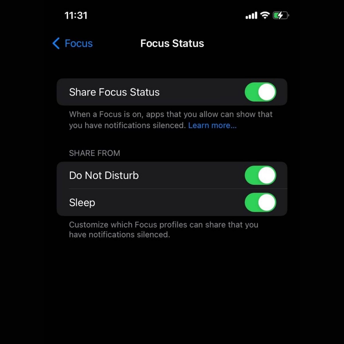 If you have ever wondered what "Share Focus Status" is within the Focus settings, we explained it to you in this article!
