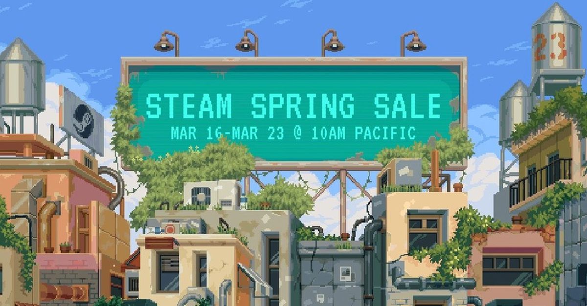 Steam Spring Sale 2023 has started, and there are some very interesting discounts on some of the most famous games!