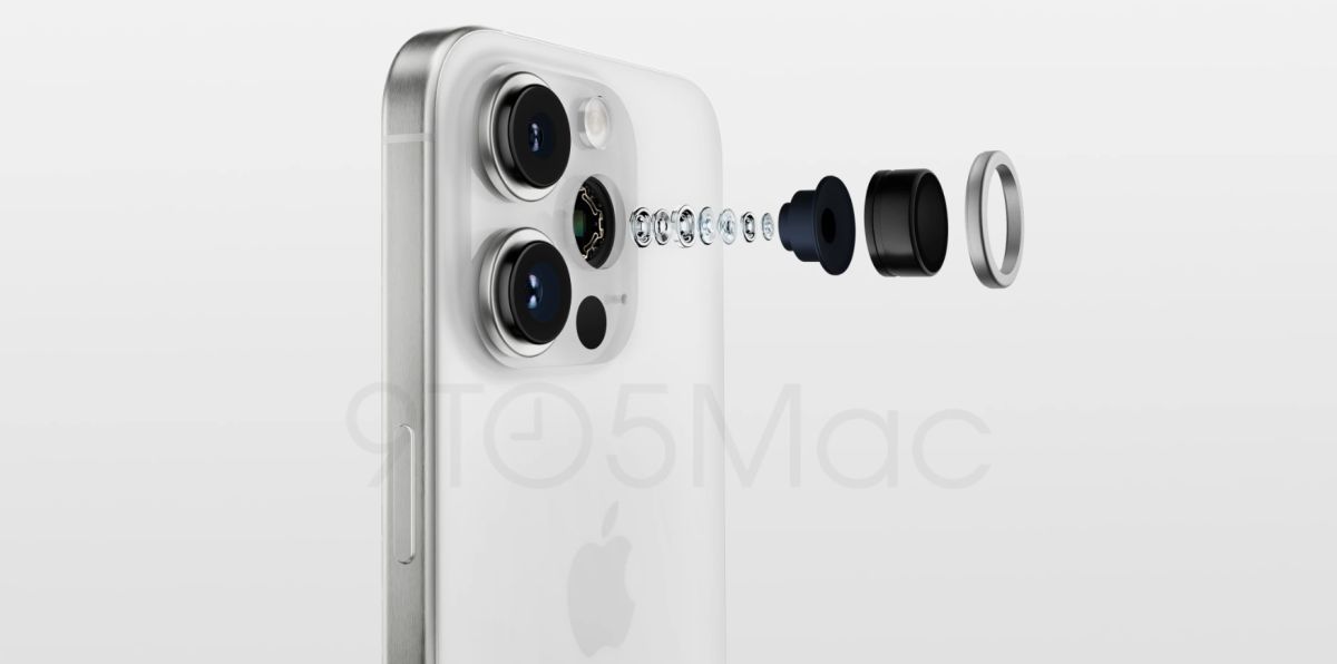 Fotocamera a colori per iPhone 15 Pro