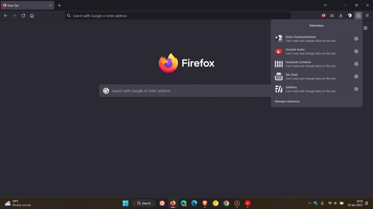 How to Manage Your Firefox Extensions