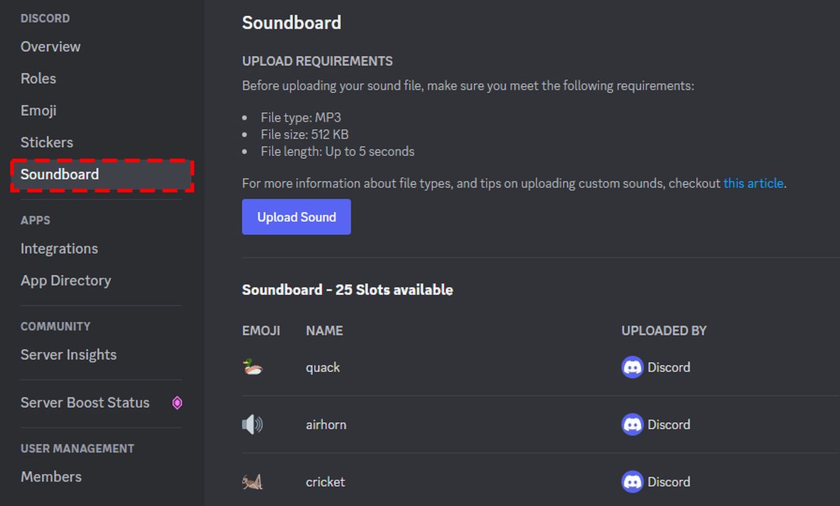 Discord is launching an in-app soundboard