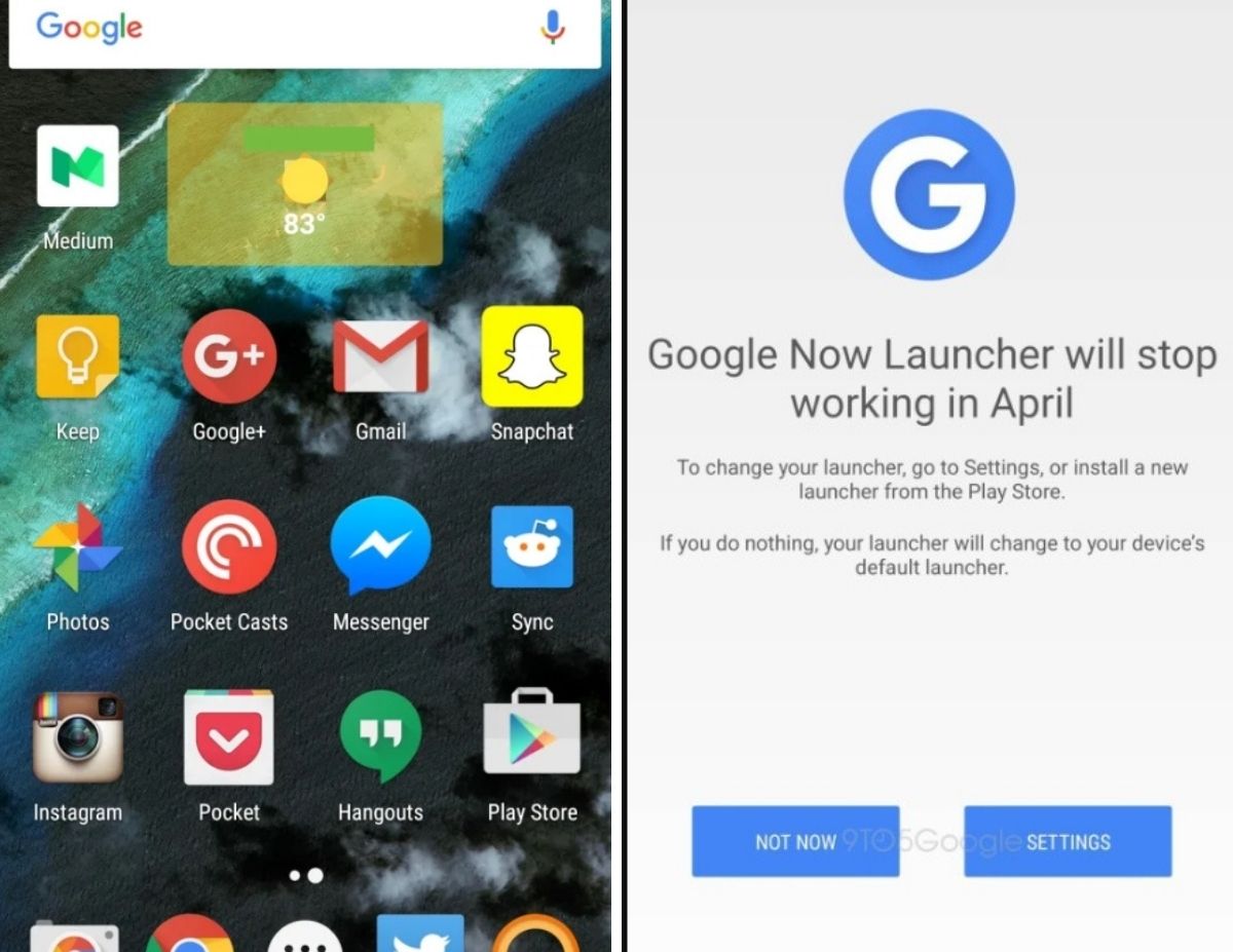 The latest Google app beta showed what is next for Google Now Launcher. It doesn't have many users, and the company has different plans.