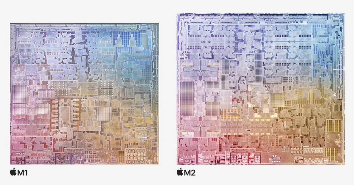 Apple M1 vs M2 Silicon chipset