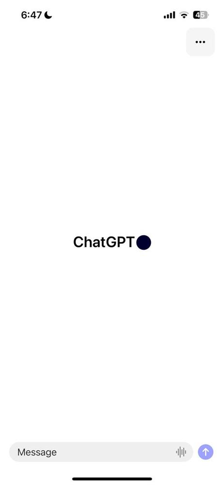 ChatGPT official app for iOS