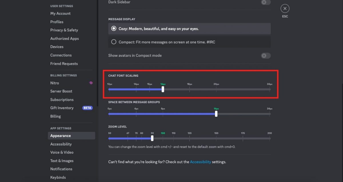 how to do big text on discord