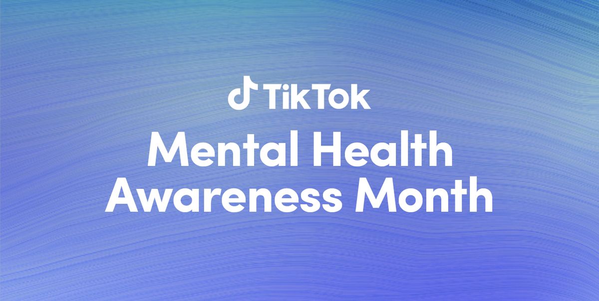 TikTok mental health awareness hub