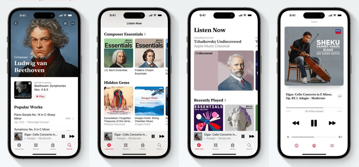 apple music classical android