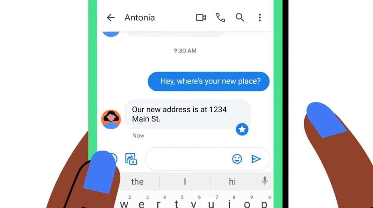 Google messages feature