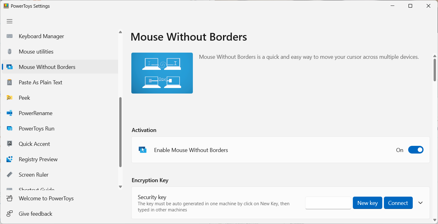 mouse without borders