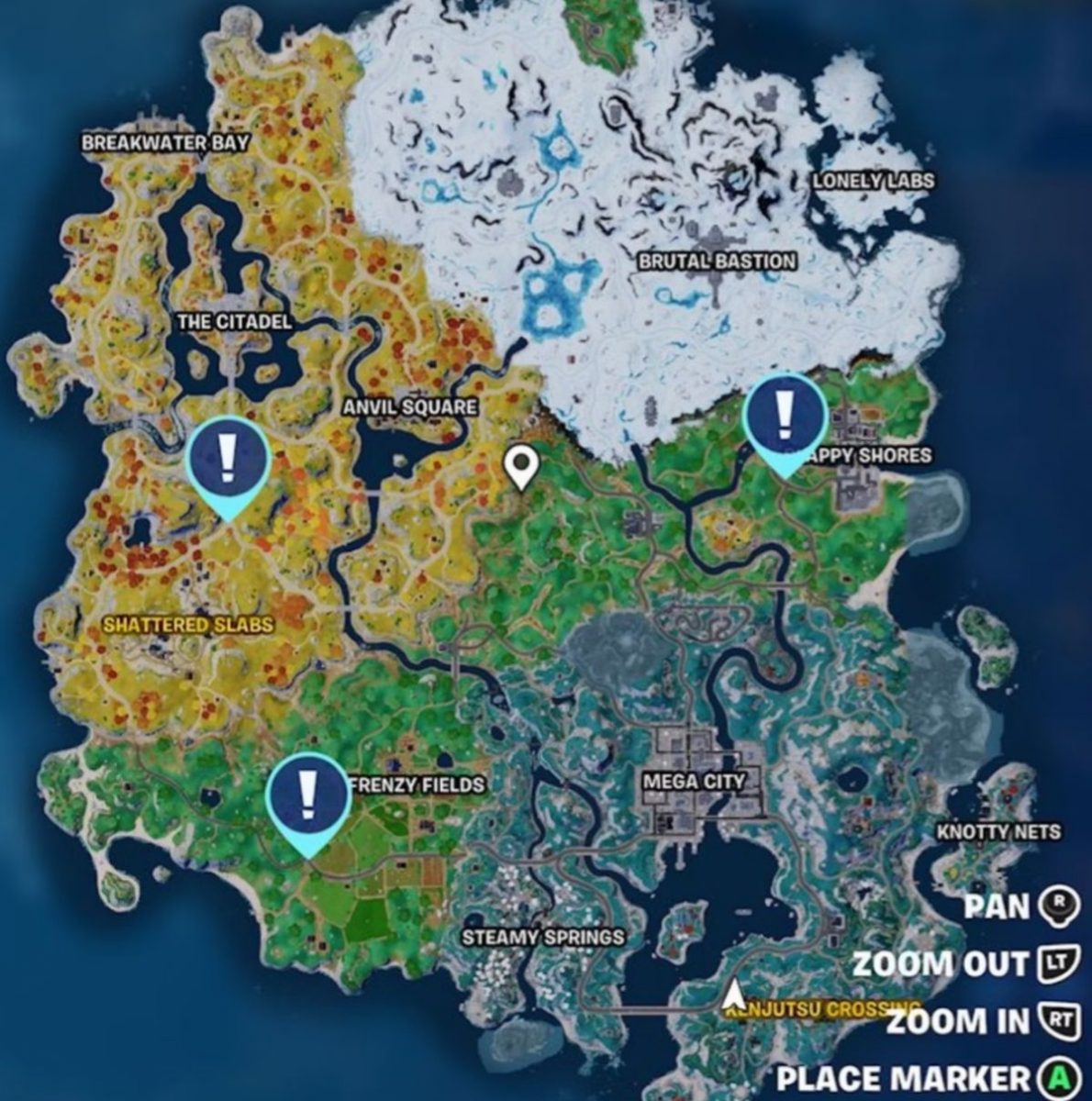 Fortnite Republic Chest locations