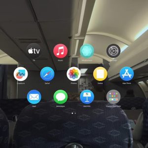 Apple Vision Pro has a Travel Mode for airplane rides