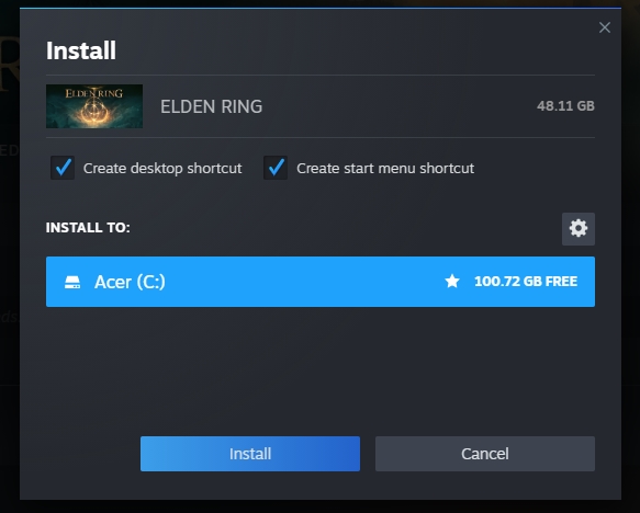 Steam client download and install game