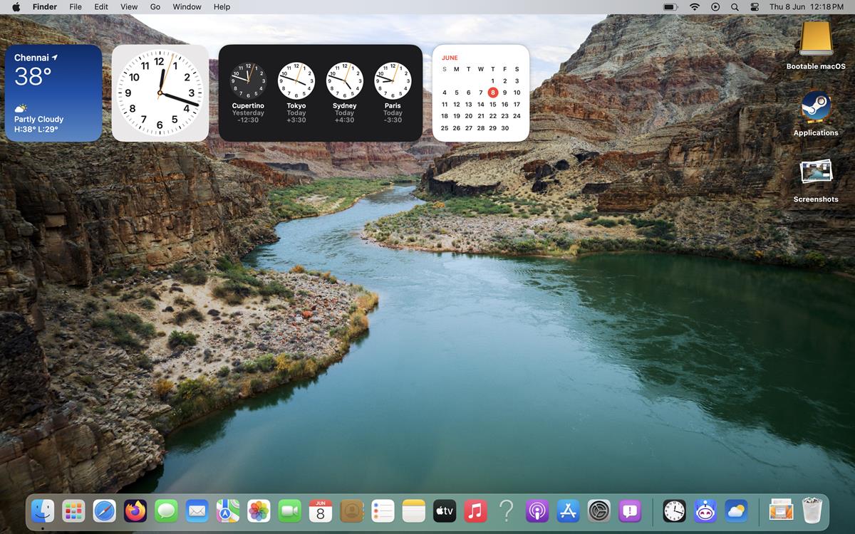 how to add widgets to the desktop in macos sonoma