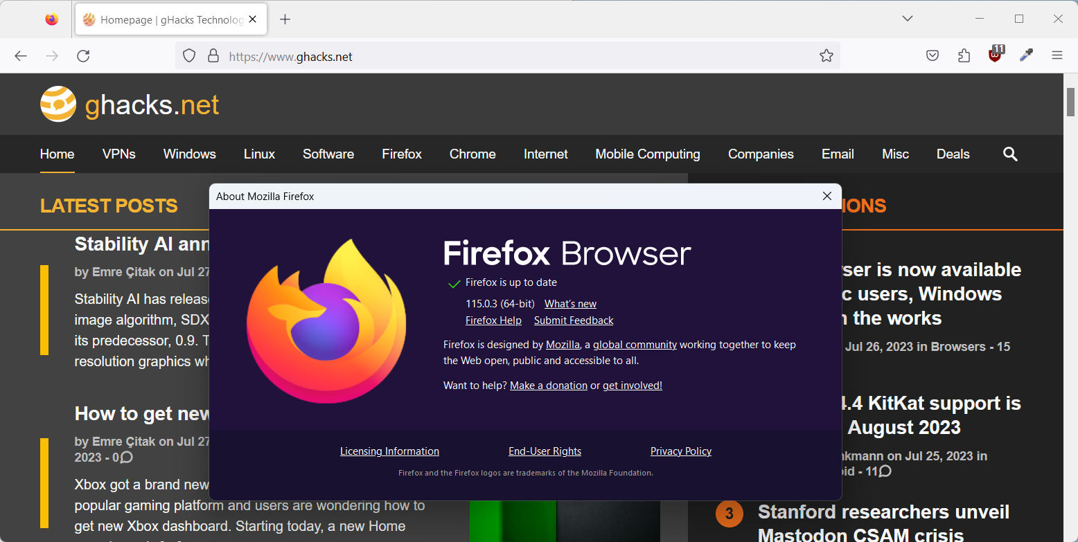 firefox 115.0.3