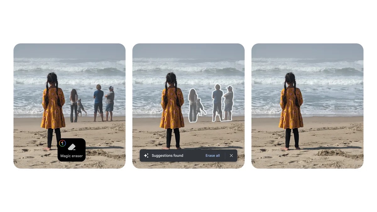 how to use Magic Eraser in Google Photos