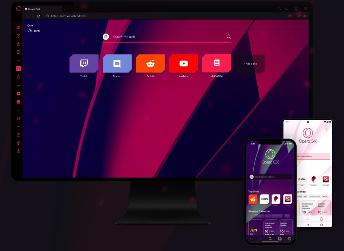 Opera GX browser now comes with dynamic background music because why not -  Neowin