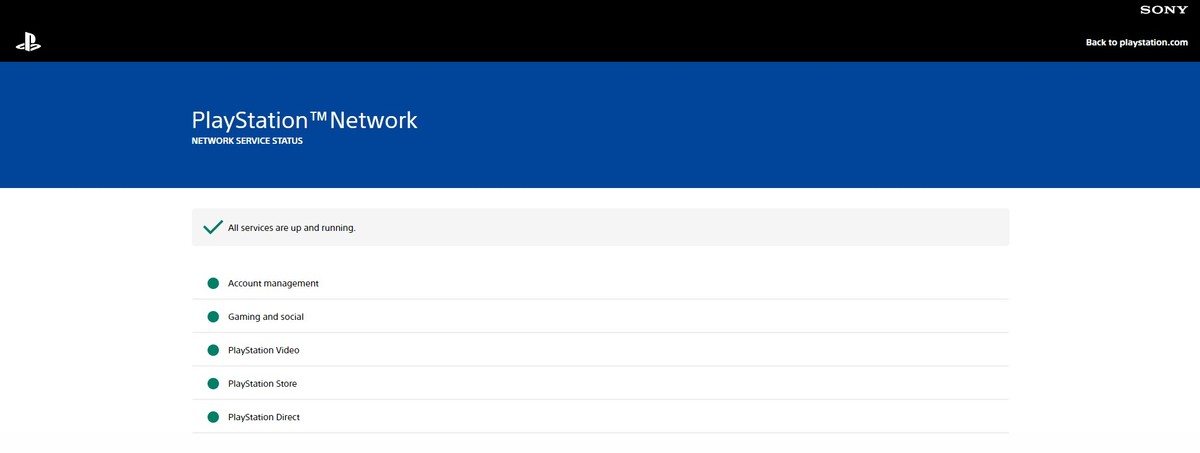 Is PlayStation Network Down Right Now? PSN Down Checker - The Game
