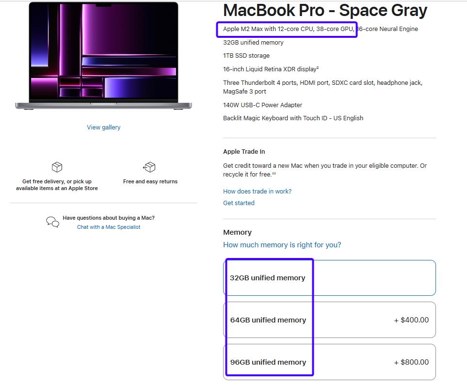 apple macbook pro m2 max