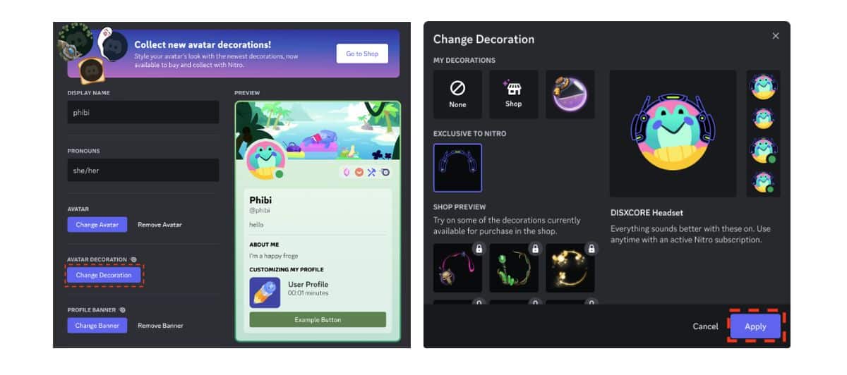 Discord Avatar Decorations