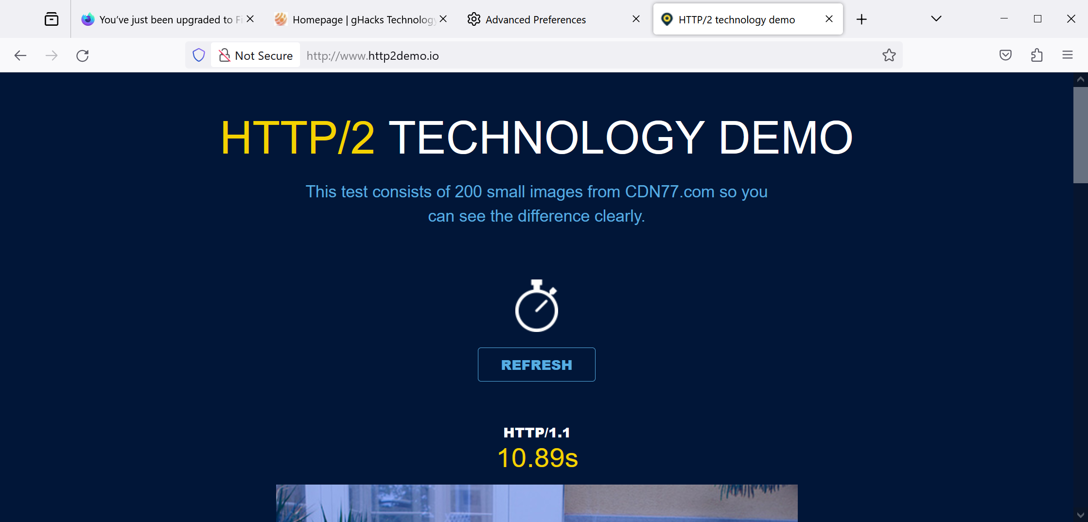 http firefox not secure