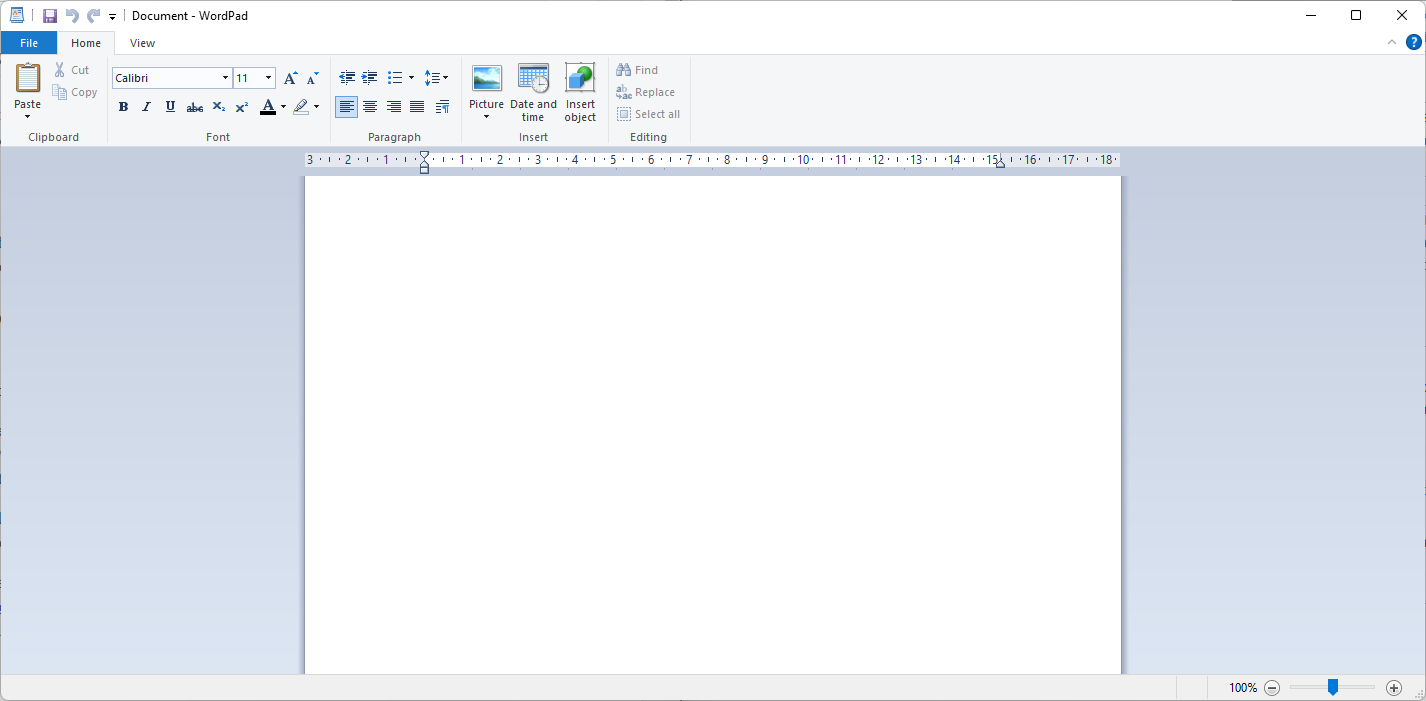 wordpad