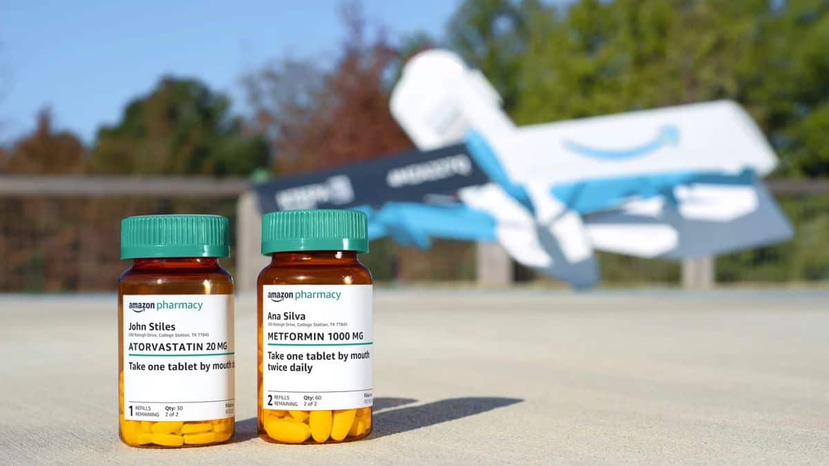 Amazon Pharmacy drone delivery