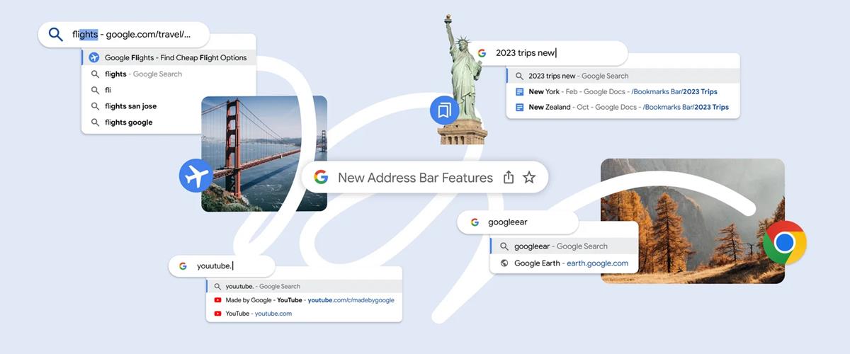 Google Chrome's address bar is getting five improvements