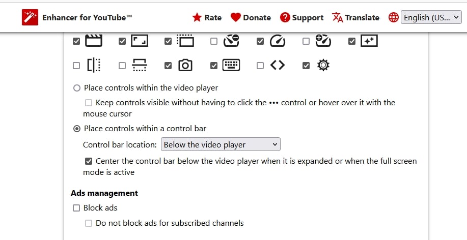 How to disable Enhance for YouTube ad blocking