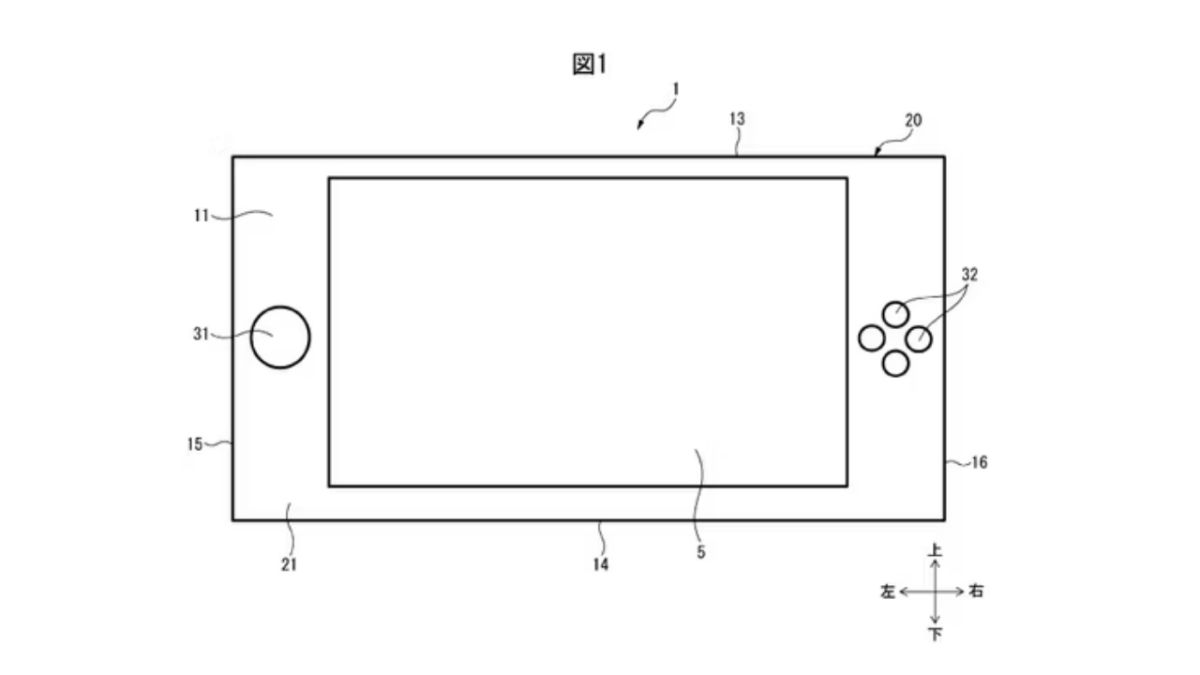 Nintendo Switch 2 patent
