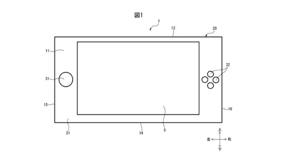 Nintendo Switch 2 patent