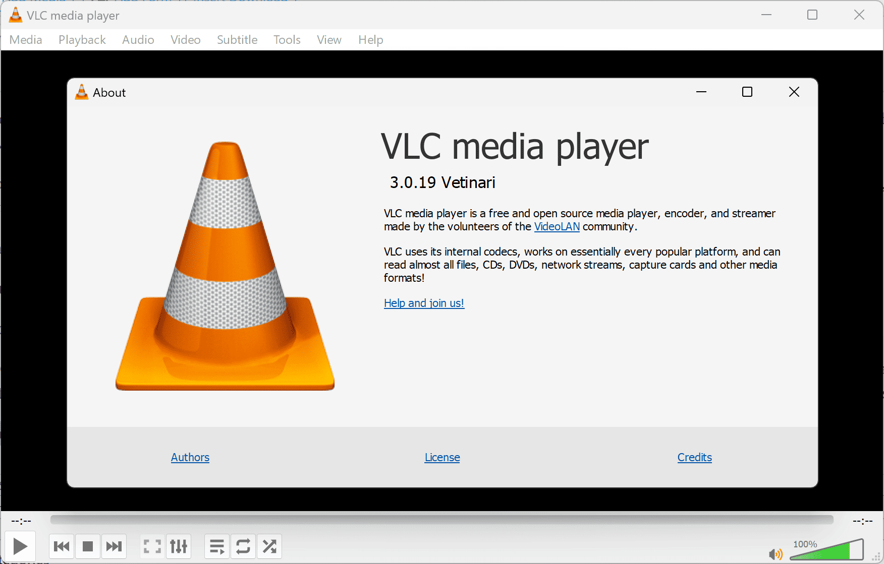 vlc media player 3.0.19