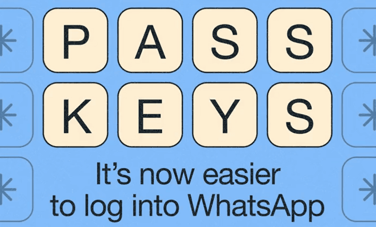 whatsapp passkeys