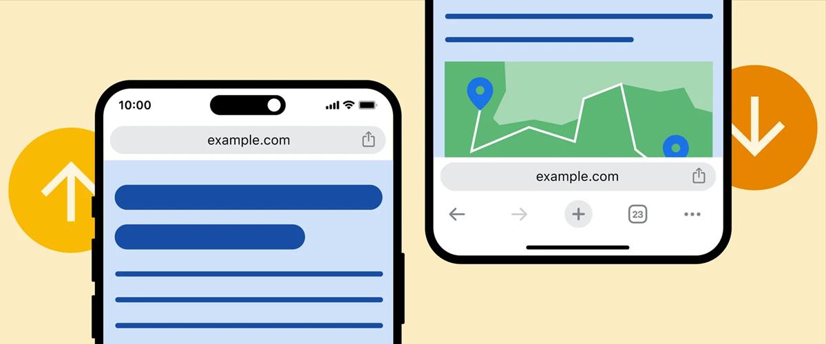 Google Chrome for iOS now lets you move the address bar to the bottom