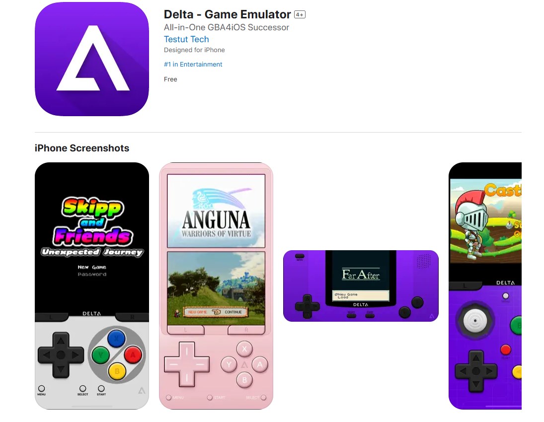 Delta emulator officially releases on the iOS App Store