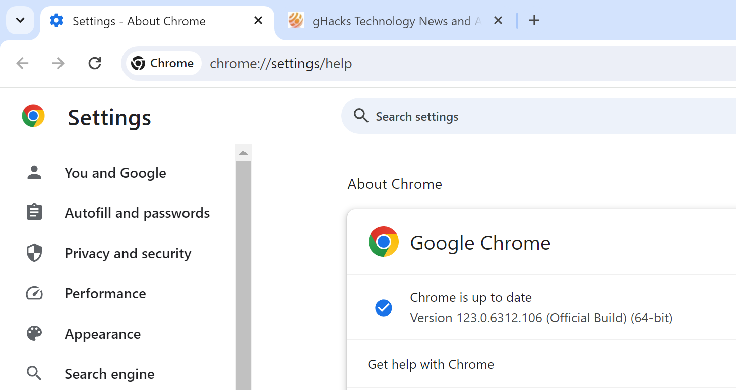 Chrome Security Update