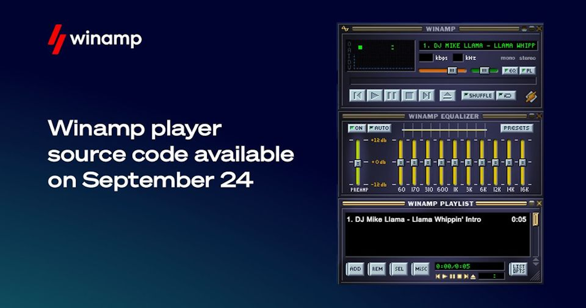 Winamp: new music platform and source code release