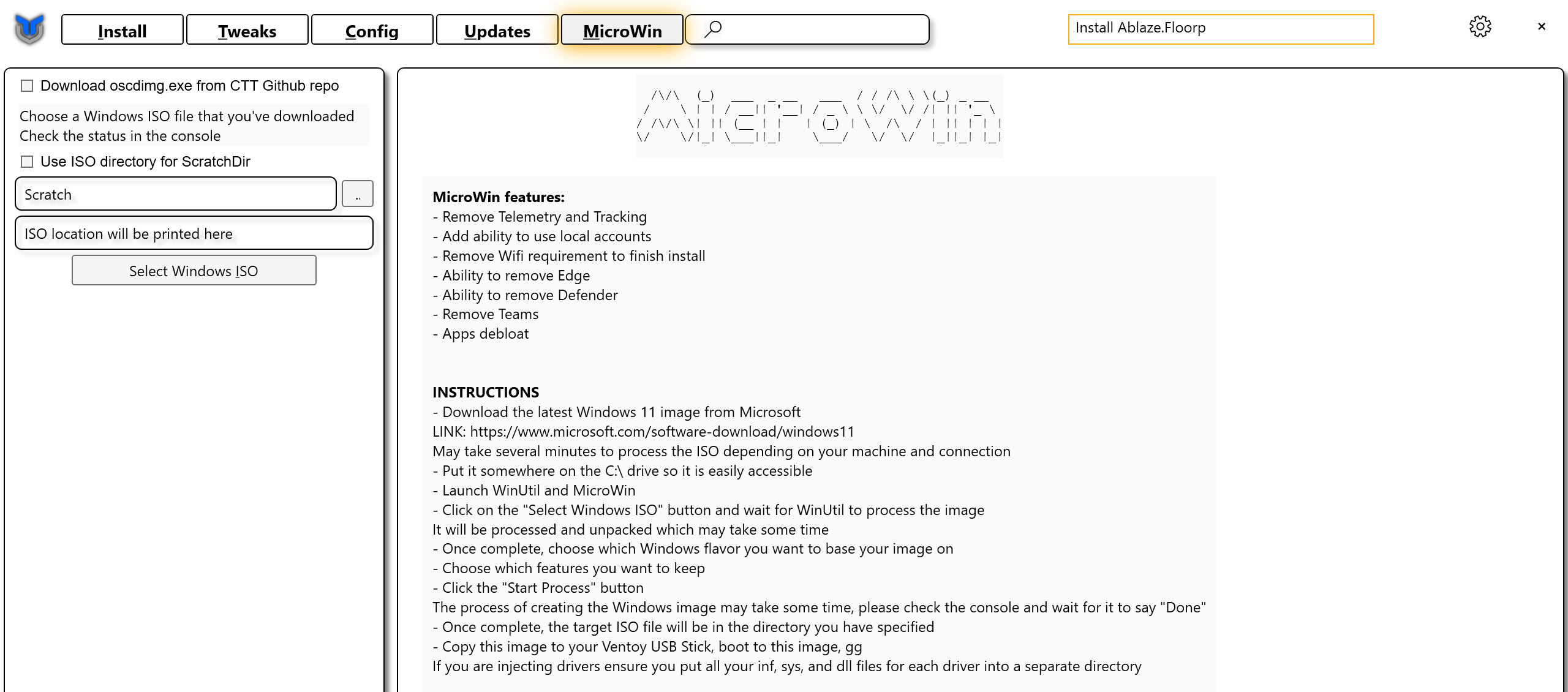 MicroWin