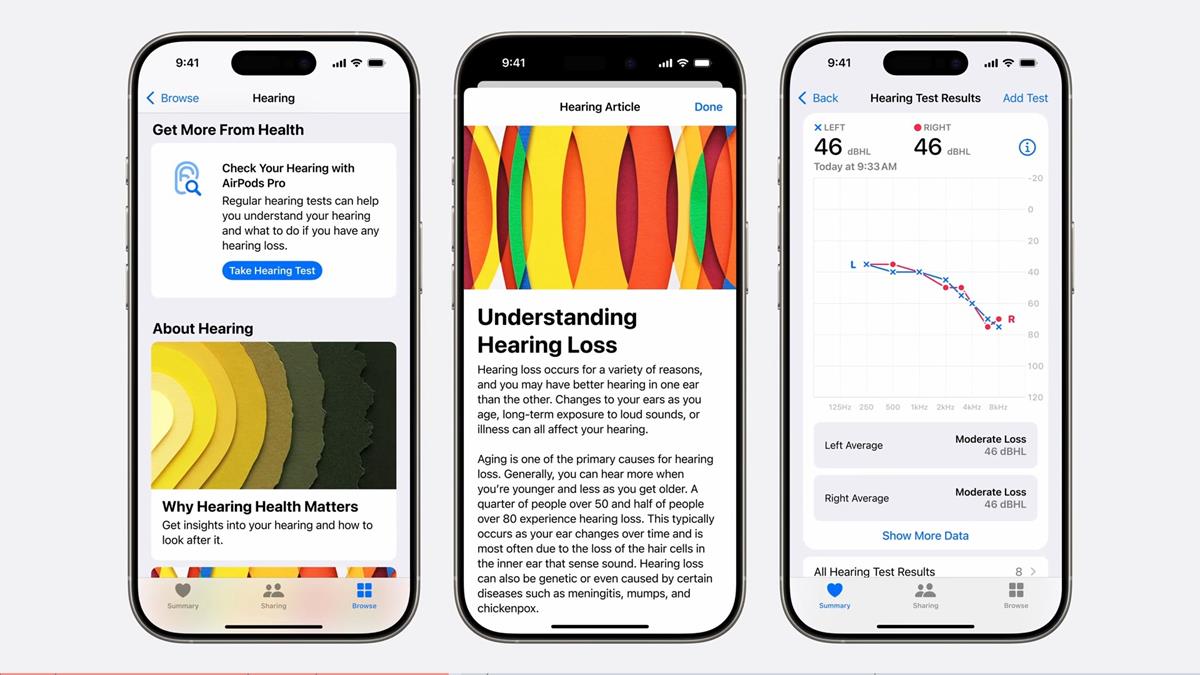 Apple AirPods Pro 2 hearing aid