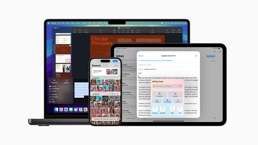 Apple releases iOS 18.1, macOS 15.1 and iPadOS 18.1 with Apple Intelligence