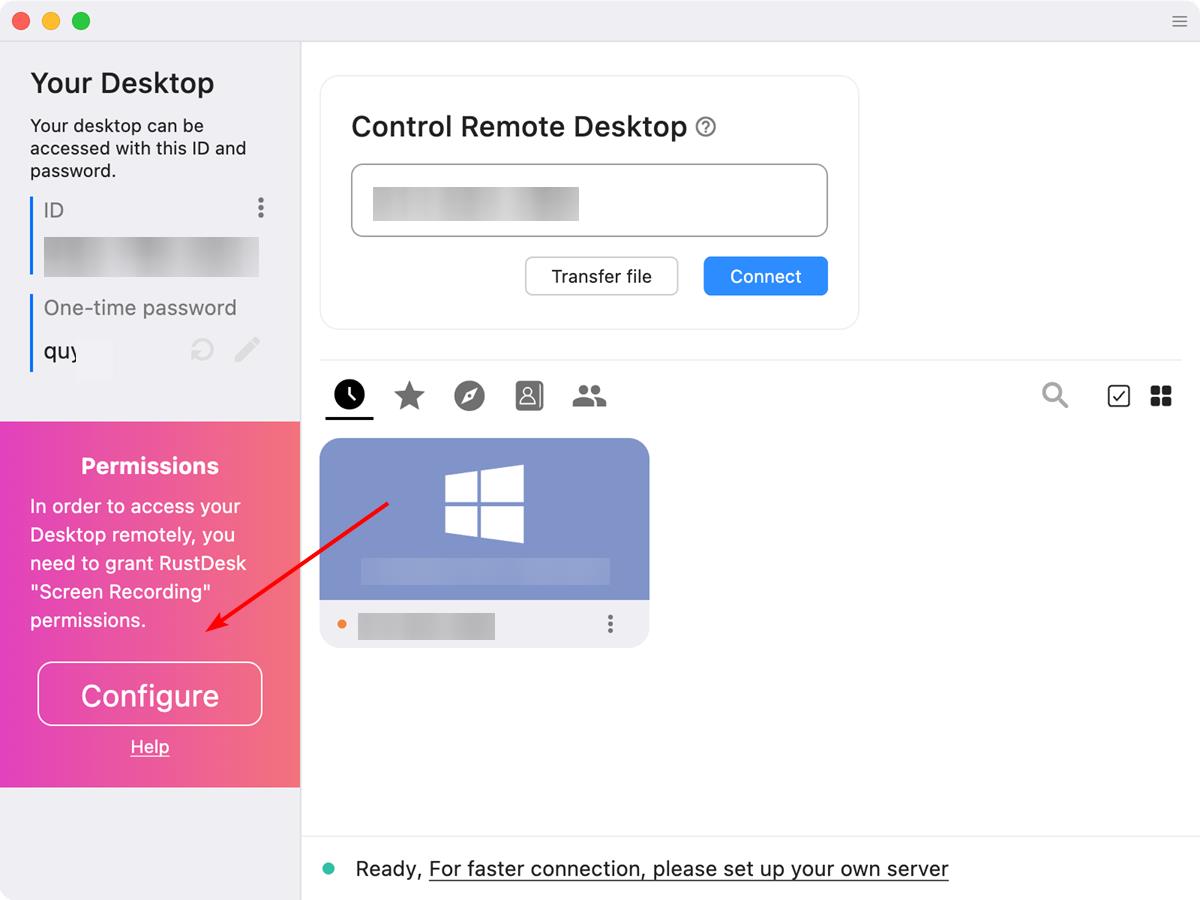 RustDesk not working on macOS