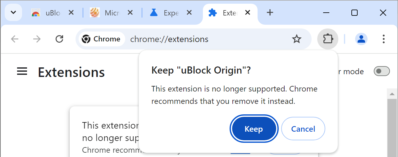 Keep Extension Chrome