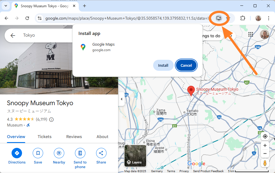 Install Google Maps
