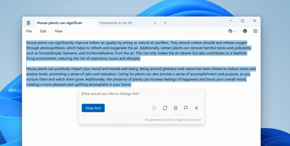 Notepad Write AI