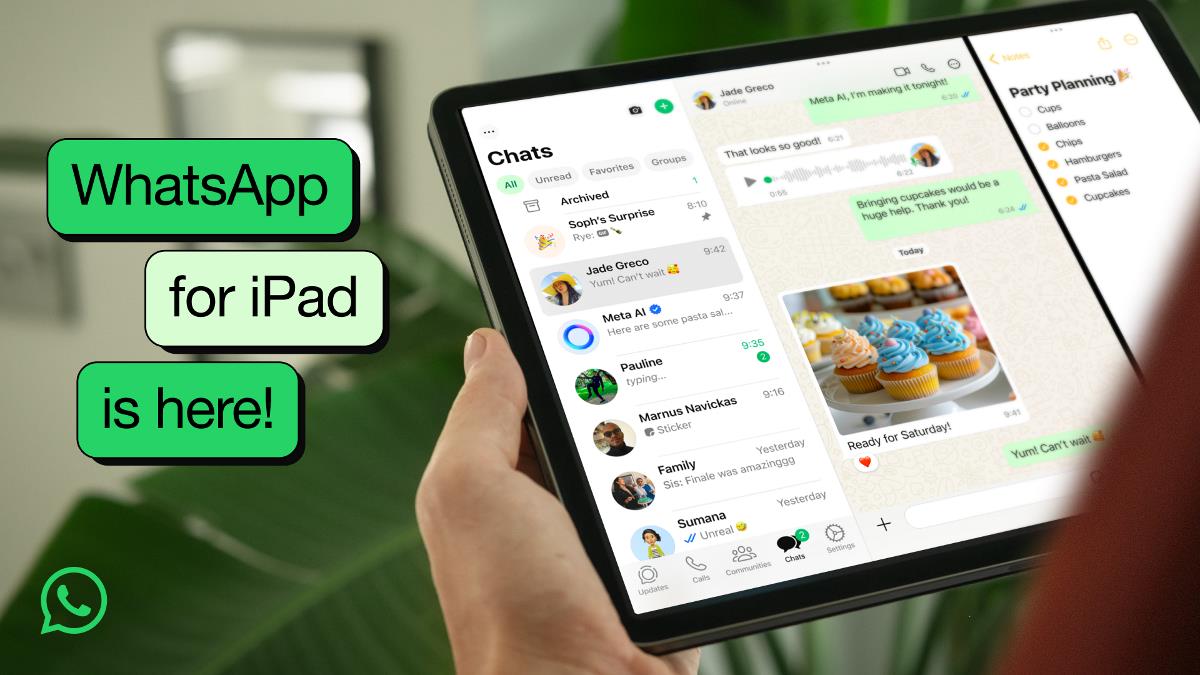 WhatsApp releases an official app for iPad